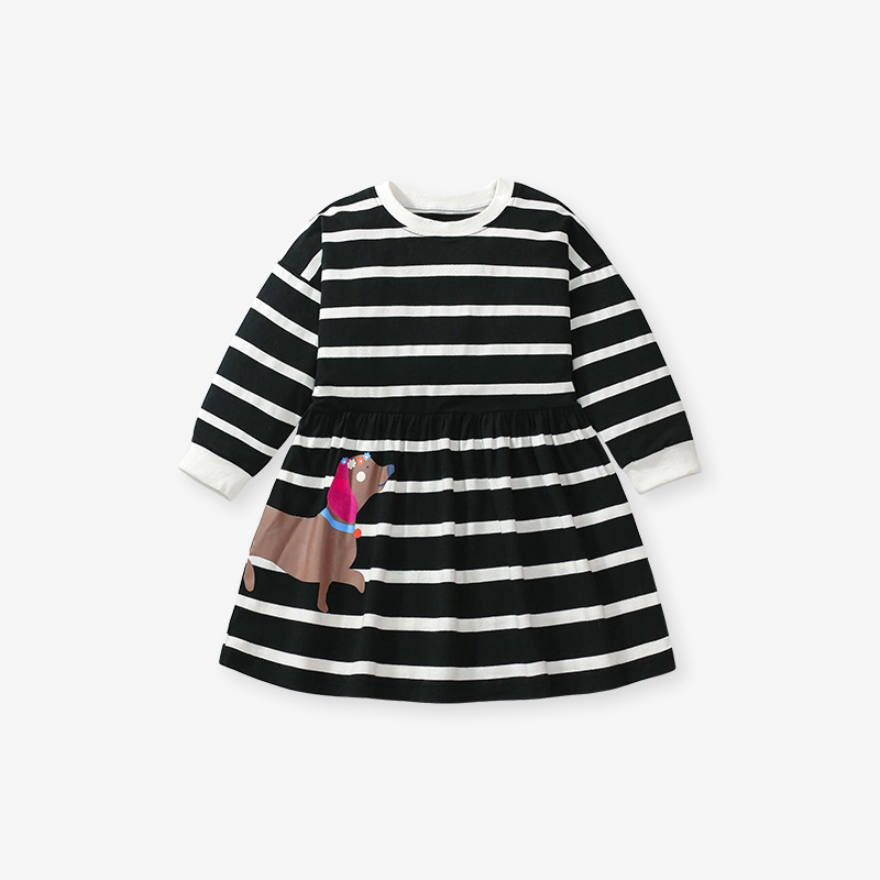 Girls Dress stripe design Vestidos para niñas JBGS2004