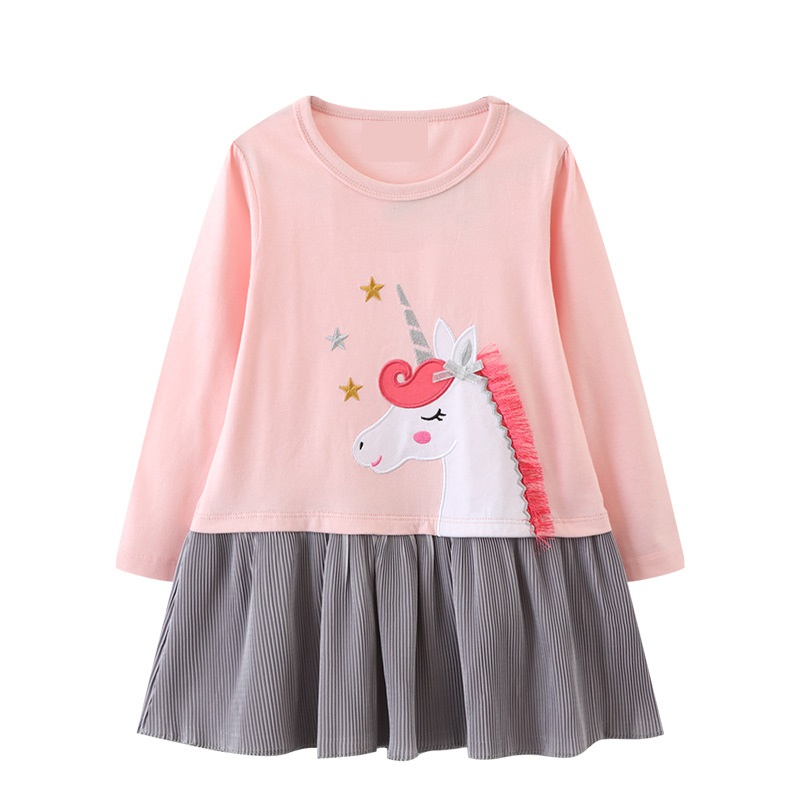 Girls cotton dress JY7448