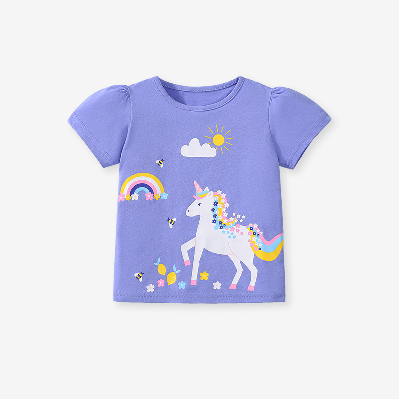 Girls COTTON T-shirt J51828 Camiseta para niñas