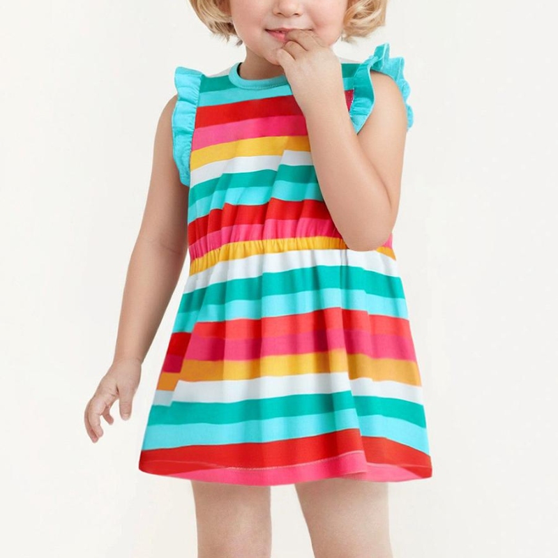 Girls cotton Dress JGS0039 Vestidos para niñas