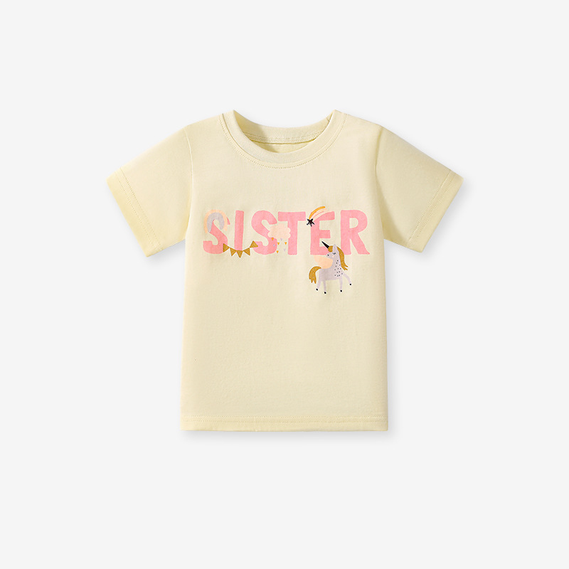 Girls COTTON T-shirt JB5005 Camiseta para niñas