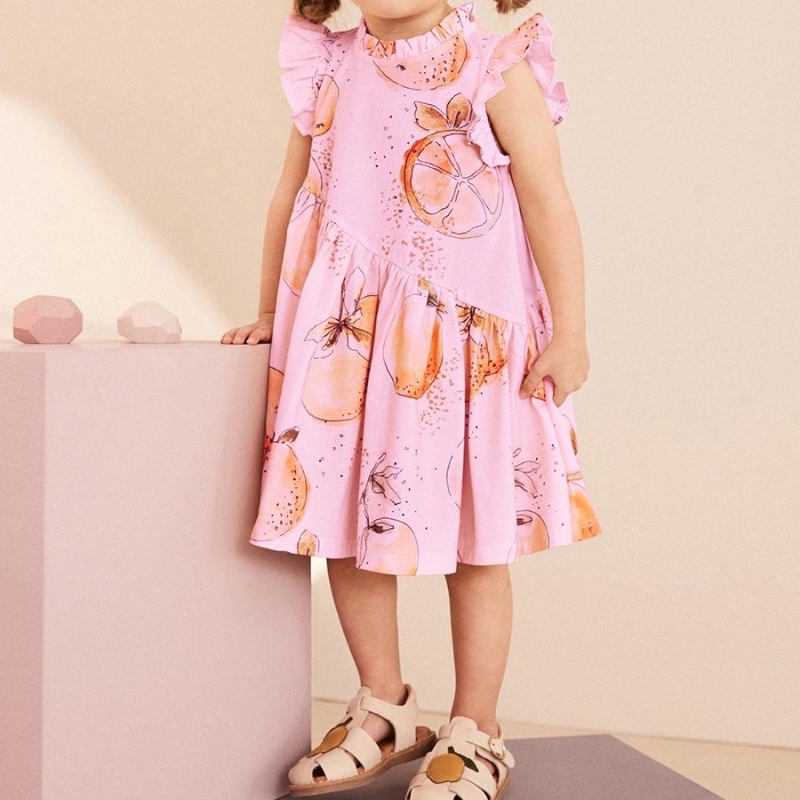 Girls cotton Dress JGS3046 Vestidos para niñas