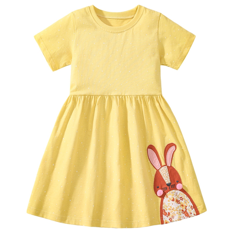 Girls cotton Dress JGS3025 Vestidos para niñas