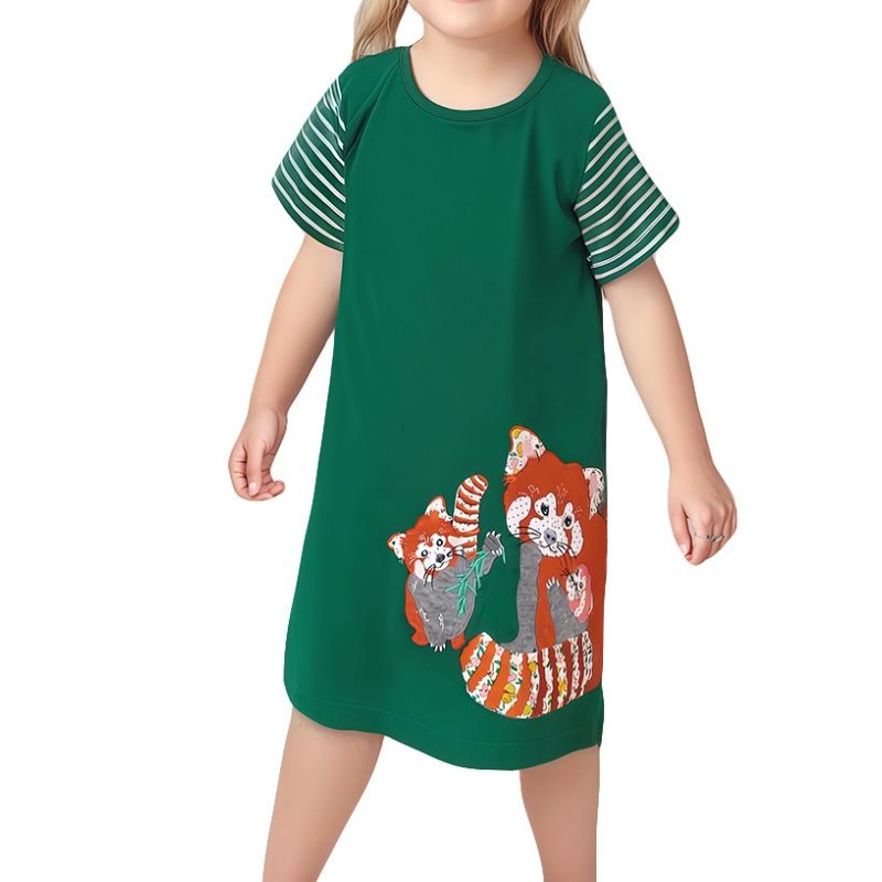 Girls cotton Dress JDS0003 Vestidos para niñas