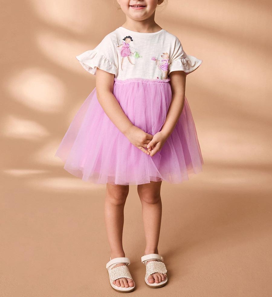 Girls cotton Dress JBS3026 Vestidos para niñas