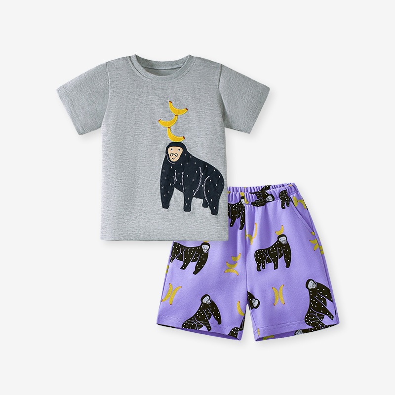 Kids T-shirt and pants sets JB2045 Niños ropa conjuntos vestido 