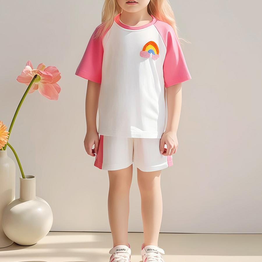 Girls T-shirt and pants sets JBG2038 Niñas ropa conjuntos vestido 